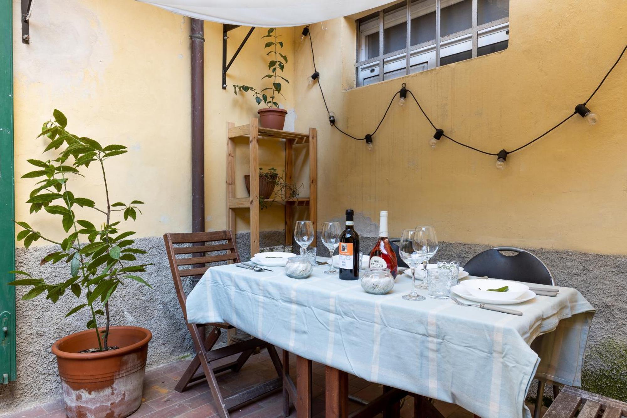 Lungarno Charismatic With Private Garden Appartamento *